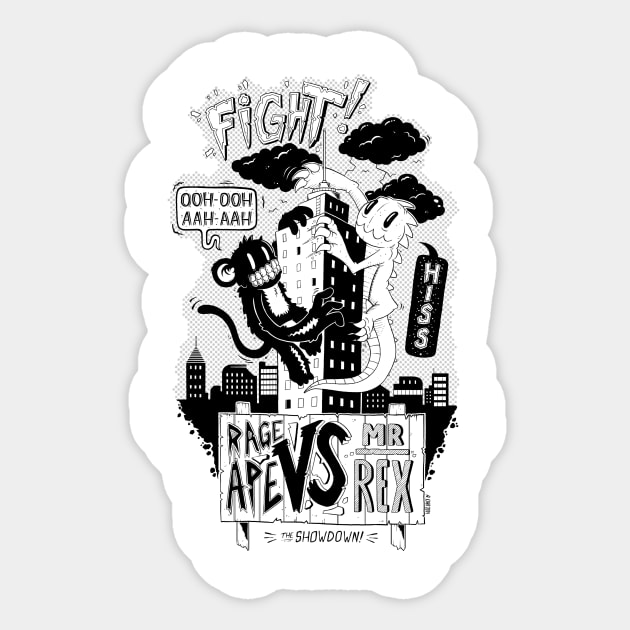 "FIGHT!" Sticker by AllanOhr